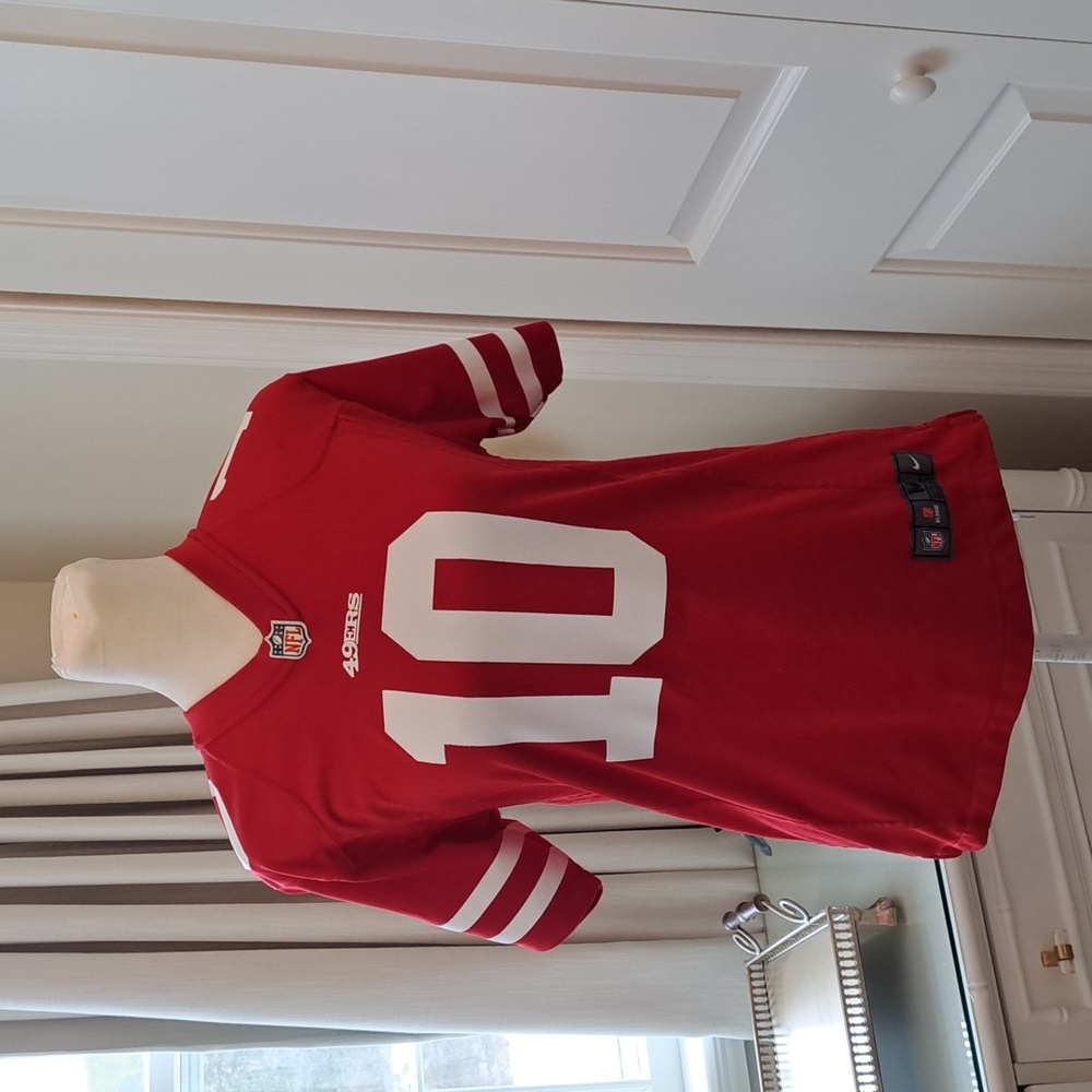 NIKE NFL Youth San Fransisco 49ERS Jimmy Garoppolo #10 Jersey Sz.‎ Med
